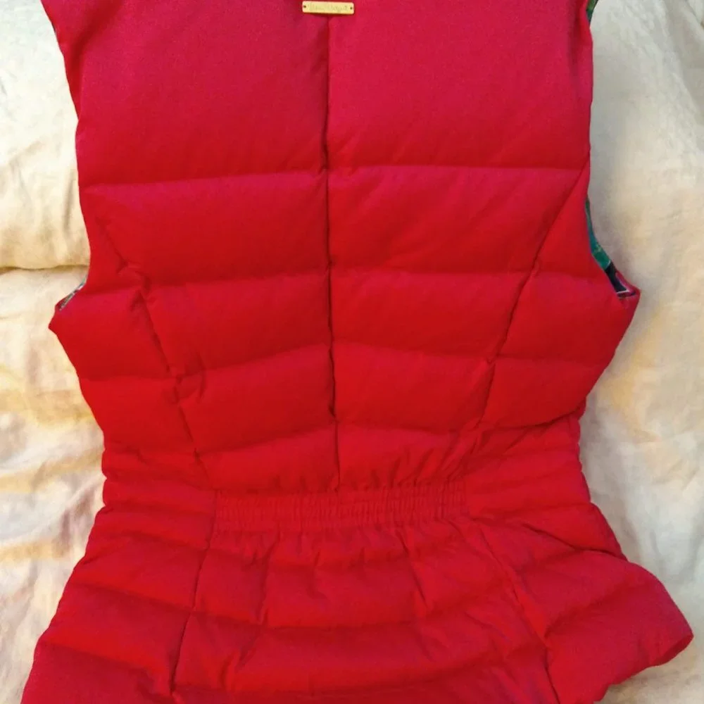 Lilly Pulitzer Syd puffer vest medium